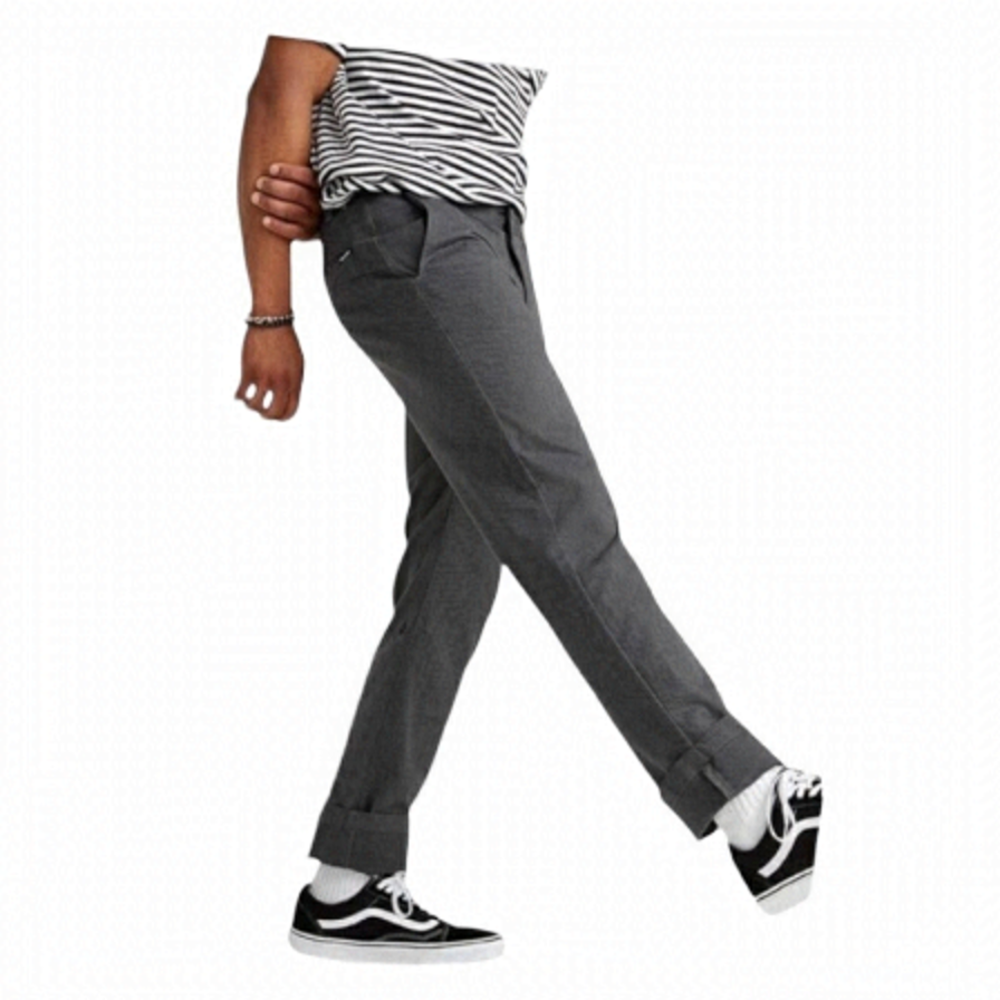 VOLCOM Grey Frickin Modern Fit Chino Pants 34